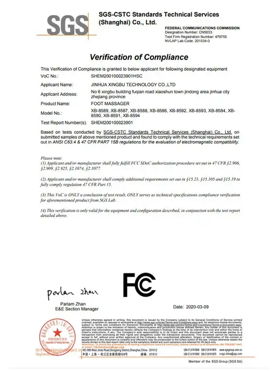 Certification