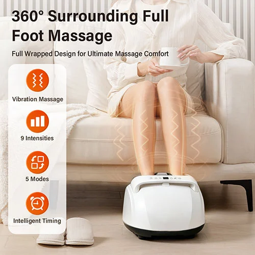 Cold and Hot Vibrating Foot Massager