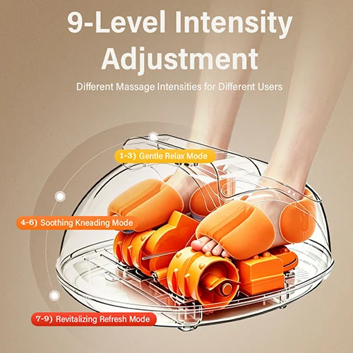 Cold and Hot Vibrating Foot Massager