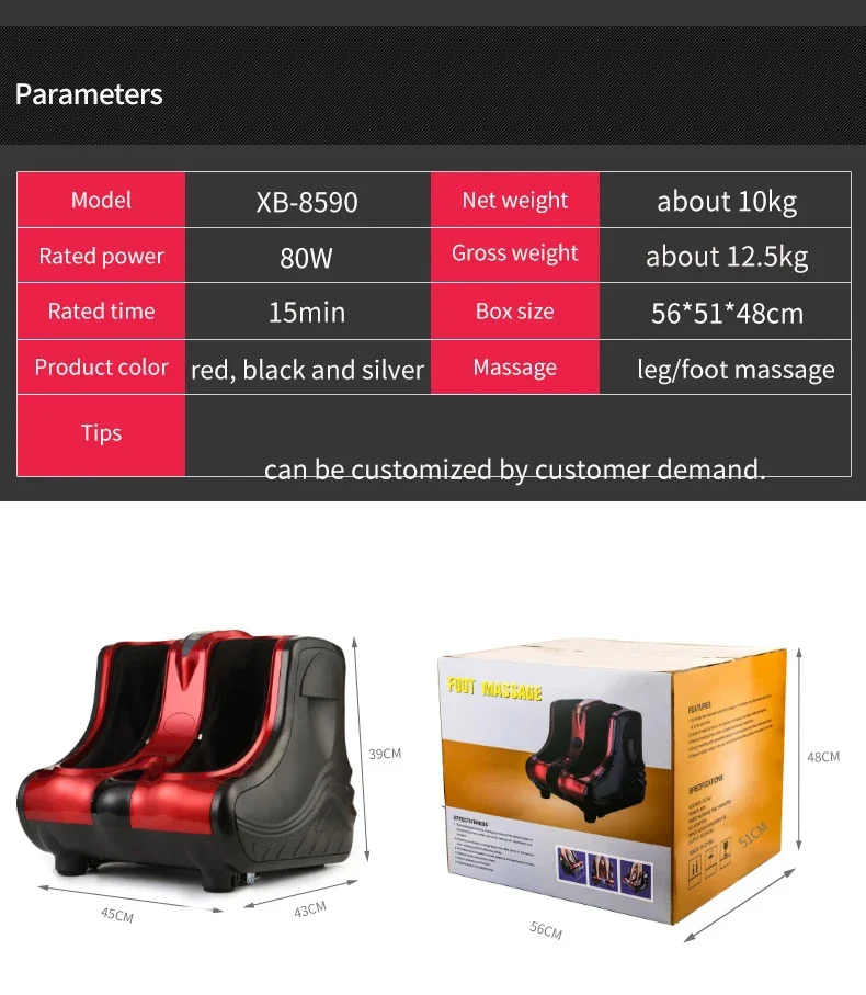 Deep Massage Electric Leg and Foot Massager