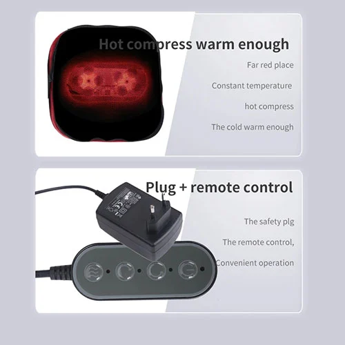 Fatigue-Relieving Electric Fabric Foot Massager