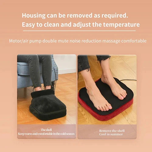 Fatigue-Relieving Electric Fabric Foot Massager