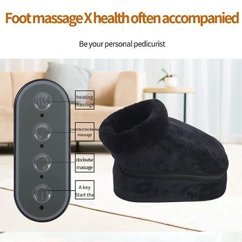 Fatigue-Relieving Electric Fabric Foot Massager