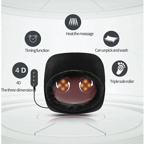 Fatigue-Relieving Electric Fabric Foot Massager