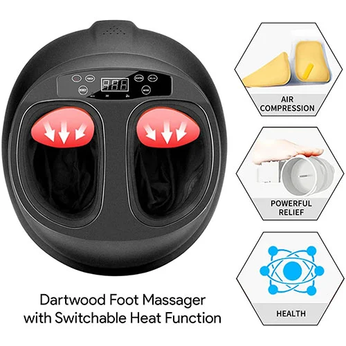 Full Wrapped Shiatsu Warm Foot Massager