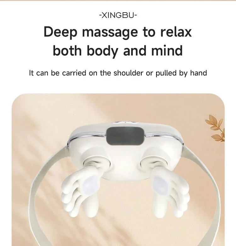 Human Hand Simulated Kneading Neck Shoulder Massager