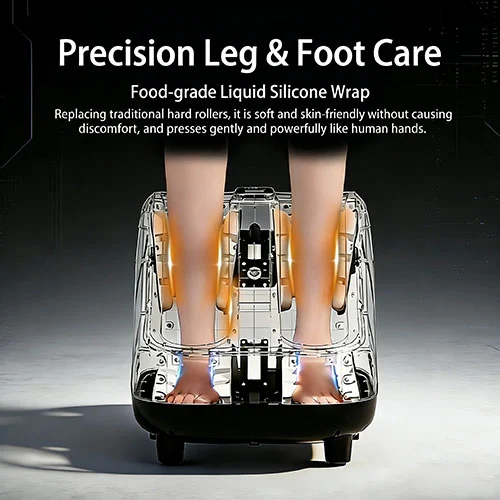 Roller Heated Vibration Calf and Foot Massager