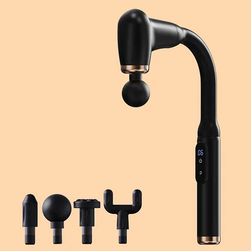 U-Shaped Long-Handle Massage Gun