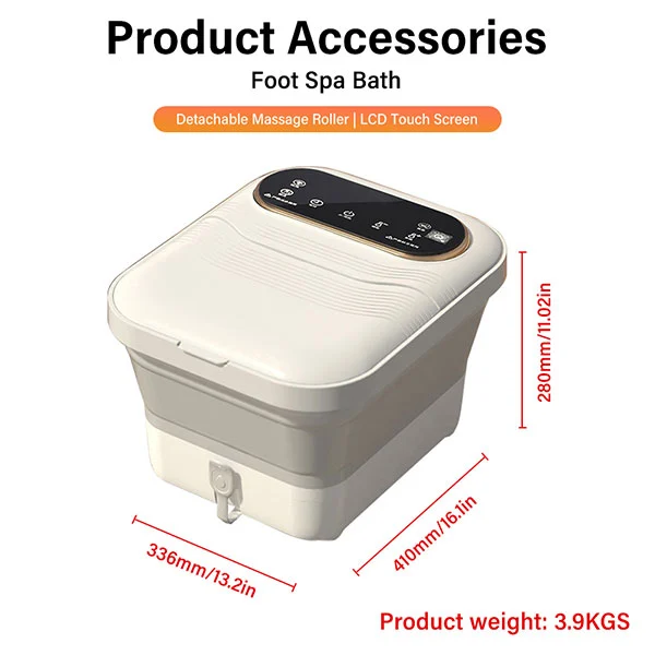 Foldable Electric Foot Spa Massager