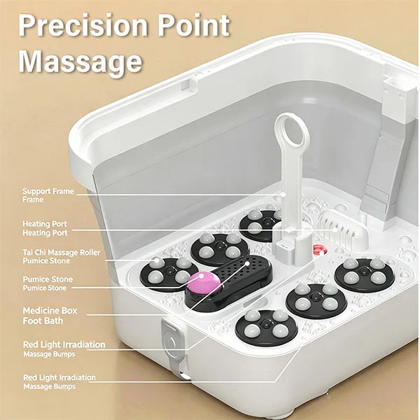 Foldable Electric Foot Spa Massager