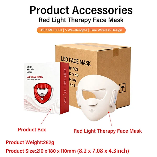 LED Red Light Beauty Mask